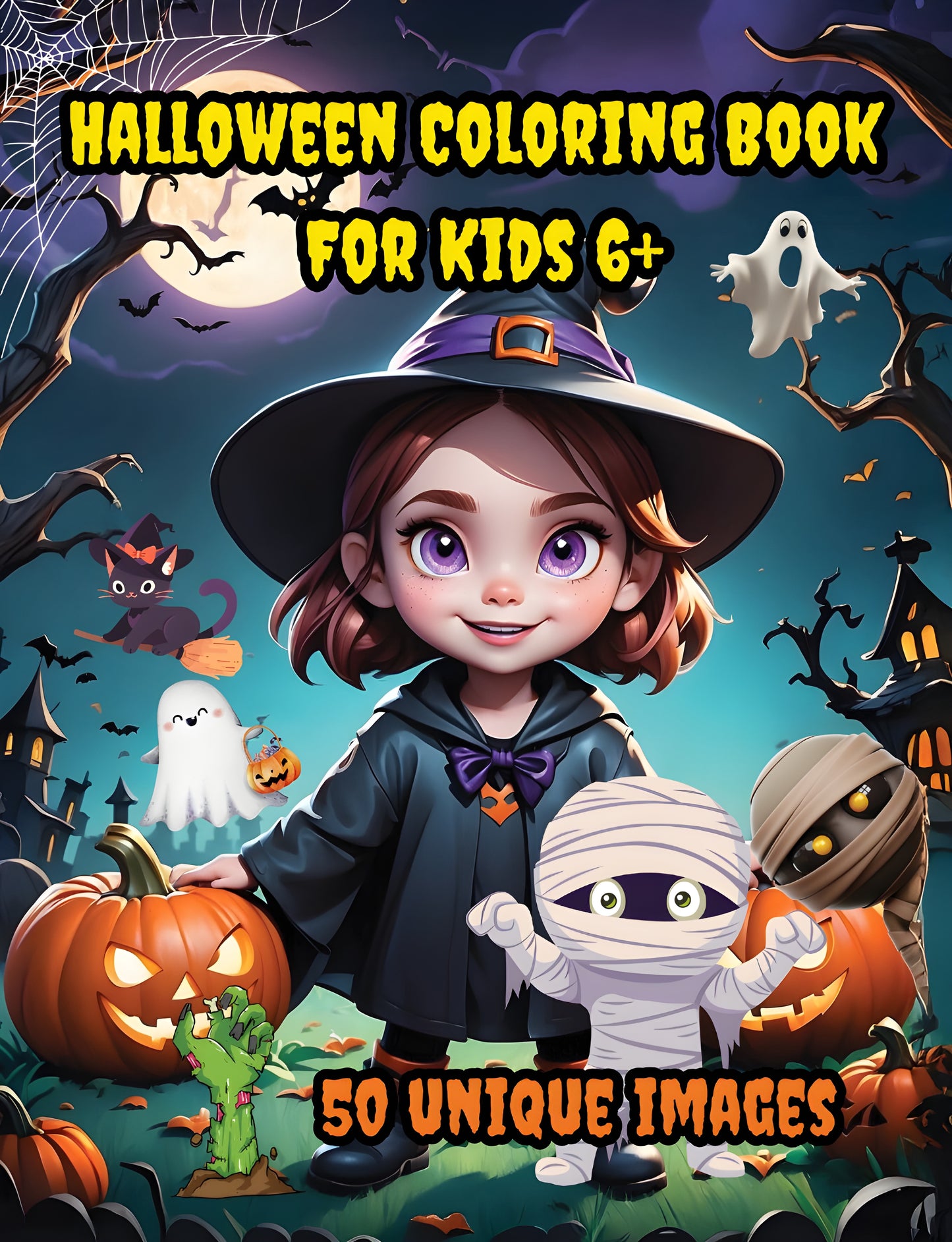 Halloween Coloring Book for Kids