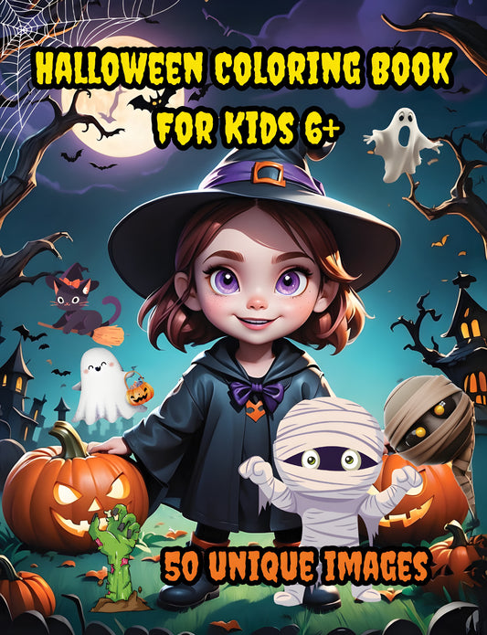 Halloween Coloring Book for Kids