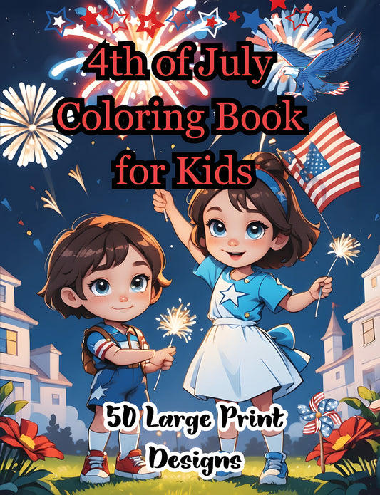 4th of July Coloring Book