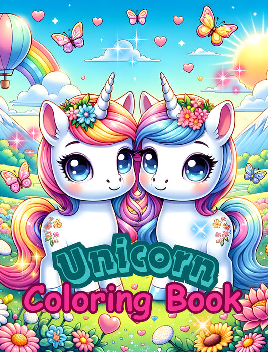 Unicorn Coloring Book